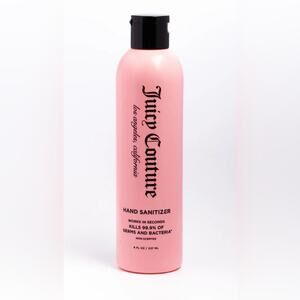 Juicy Couture unscented hand sanitizer 8fl oz
